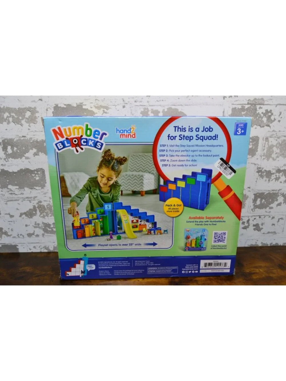 Numberblocks Step Squad Mission Headquarters Play set With 15 Pieces